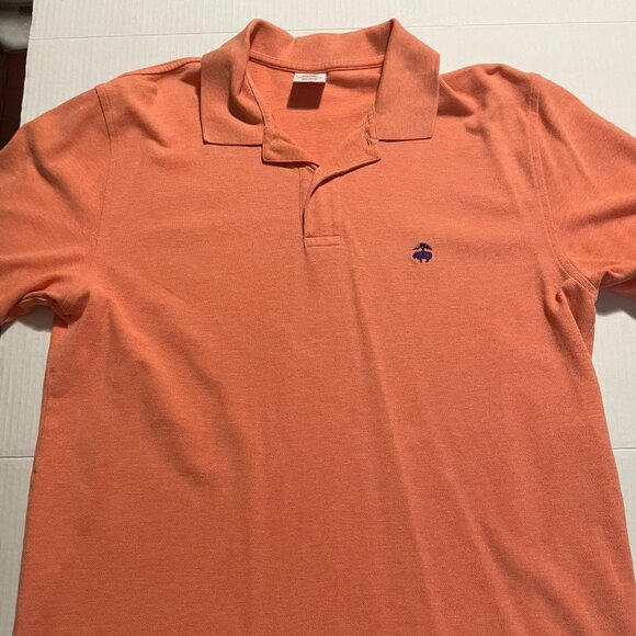 Brooks Brothers Performance Polo Orange - Picture 1 of 3